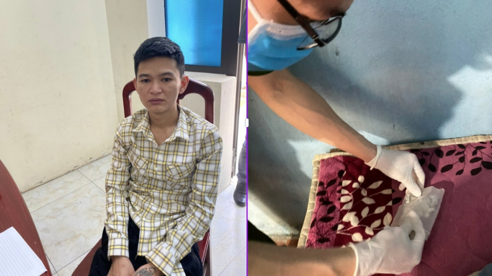 bac giang bat qua tang doi tuong tang tru trai phep chat ma tuy tai phong tro