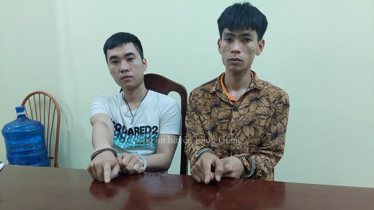 Bắc Giang: Bắt giữ 2 đối tượng có hành vi tàng trữ trái phép chất ma tuý