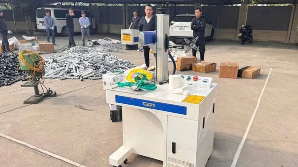 Công an Bắc Giang triệt phá đường dây mua bán, chế tạo hàng tấn linh kiện súng