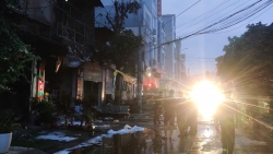 bac giang chay lon trong dem thiet hai nhieu tai san