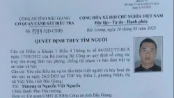 bac giang xac dinh va truy tim doi tuong phong hoa dot ki ot o viet yen