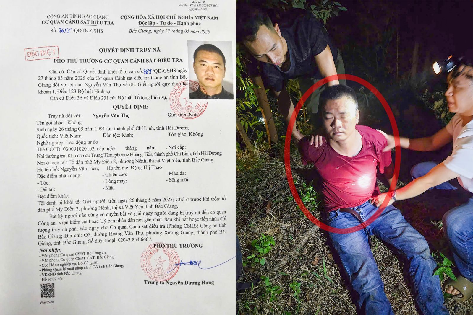 Vụ phóng hỏa ở Bắc Giang: Thủ phạm khai gì tại cơ quan công an?