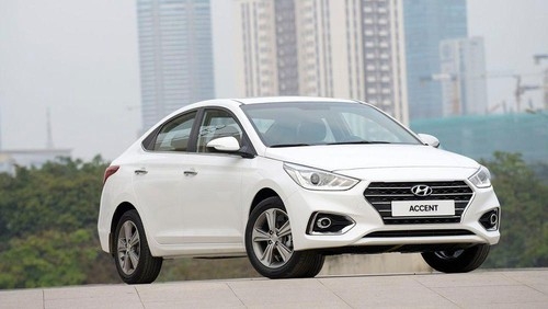 Accent là xe bán chạy nhất của Hyundai tại Việt Nam trong tháng 5-2019