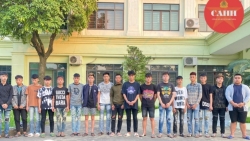 bac giang valentine tu tap di danh nhau 15 doi thanh nien bi khoi to