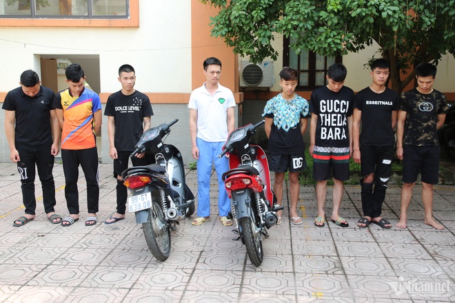 Bắc Ninh: Khởi tố 7 thanh niên bốc đầu xe máy gây náo loạn đường phố