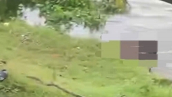 bac giang phat hien mot thi the tren song cau