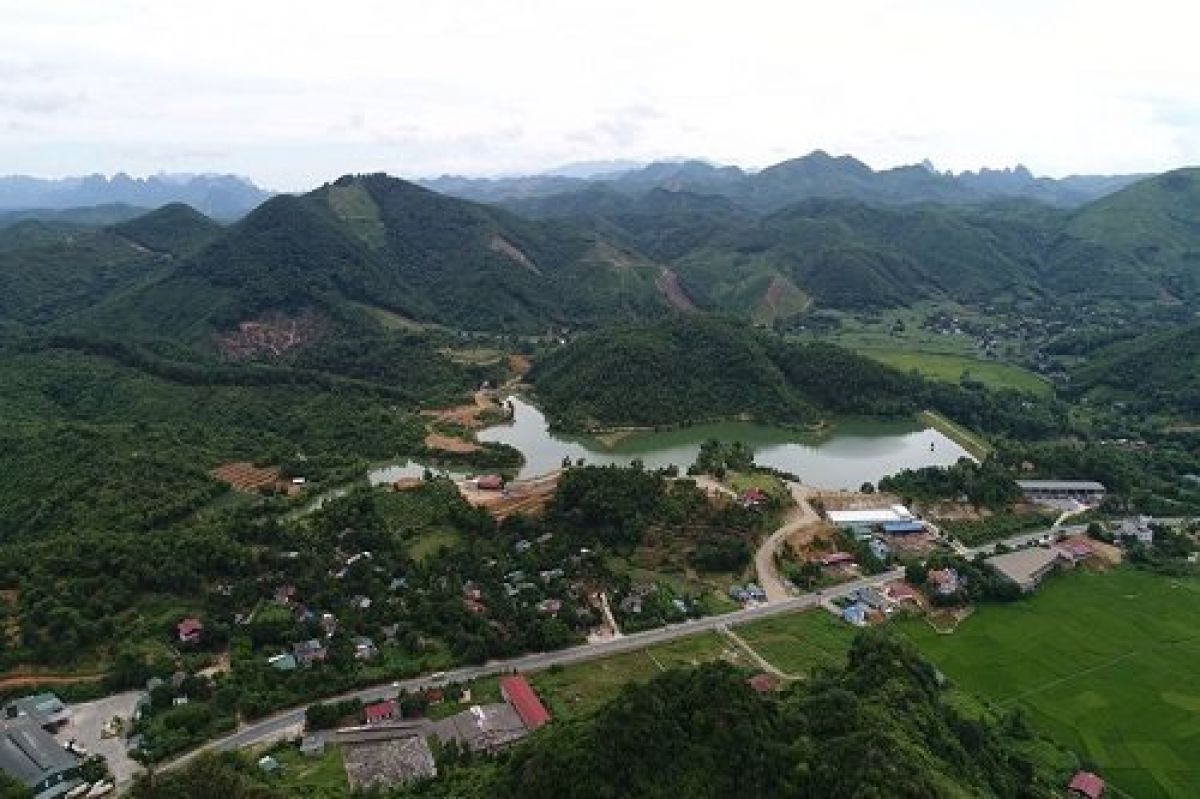 cong bo quy hoach chi tiet xay dung ty le 1500 khu du lich nghi duong ho du