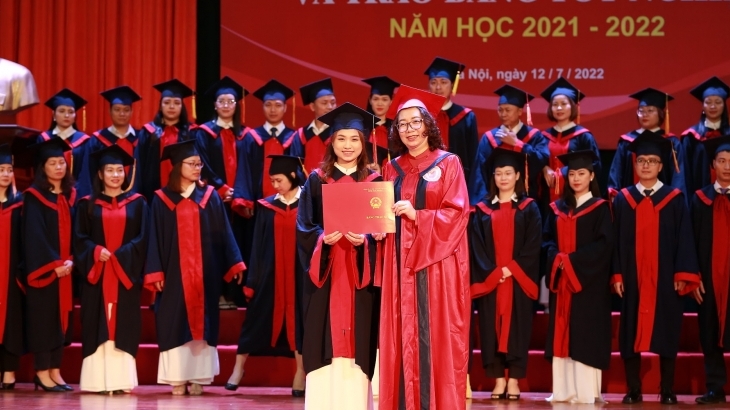 Trường Đại học Văn hóa Hà Nội trao bằng tốt nghiệp cho 89 thạc sĩ và hàng trăm cử nhân