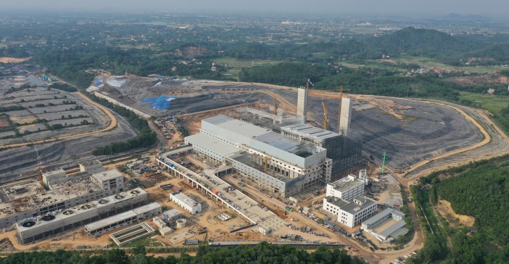 Chính thức vận hành Nhà máy điện rác lớn nhất Việt Nam tại Sóc Sơn