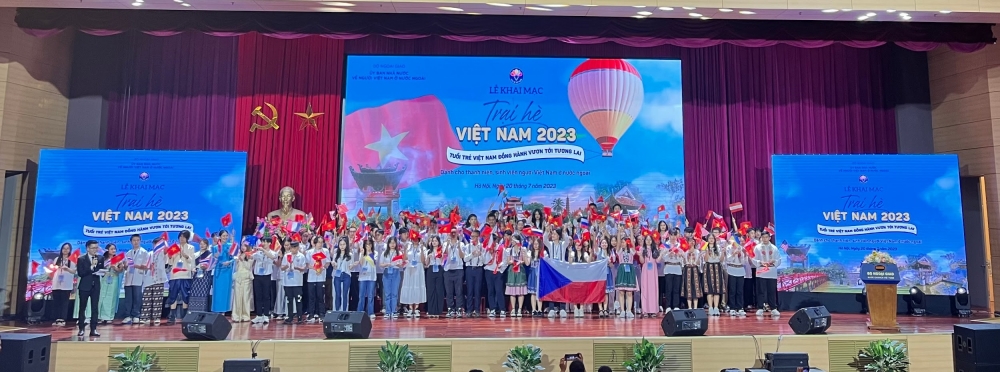 Lễ khai mạc Trại hè Việt Nam 2023 - Tuổi trẻ Việt Nam đồng hành vươn tới tương lai