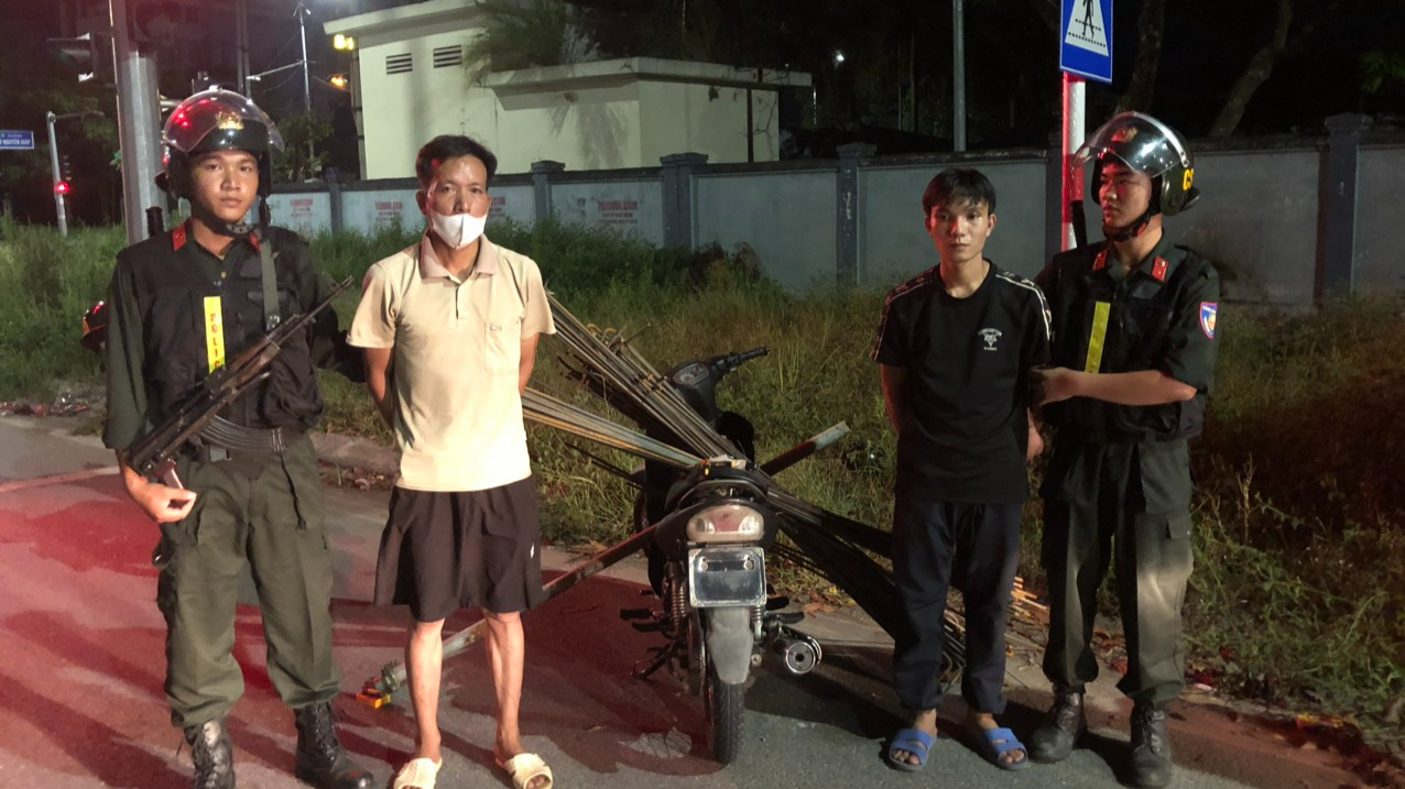Bắc Giang: Bắt giữ 2 đối tượng trộm cắp sắt tại công trường xây dựng