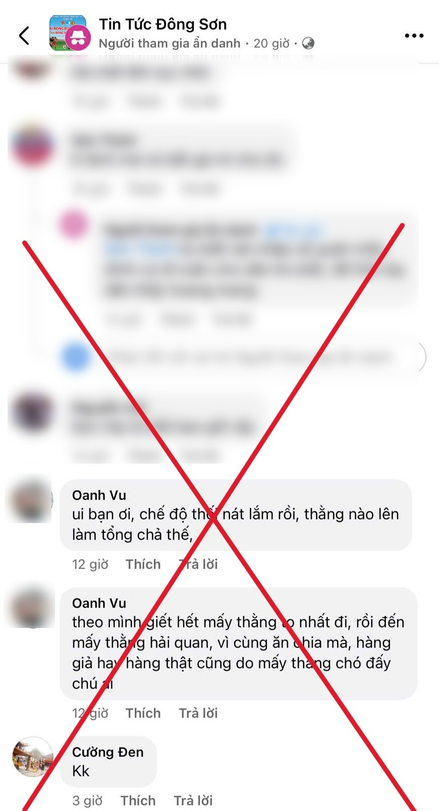 Bắc Ninh: Xử lý trường hợp bình luận nội dung sai lệch, kích động, gây hiểu nhầm trong dư luận