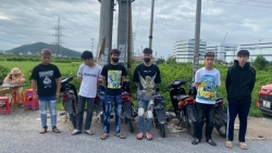 csgt cong an tinh bac ninh xu ly gan 200 thanh thieu nien vi pham trong mot dem