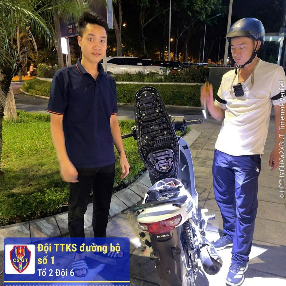 CSGT tỉnh Bắc Ninh tiếp tục xử lý 163 trường hợp thanh thiếu niên vi phạm trong đêm 24/7