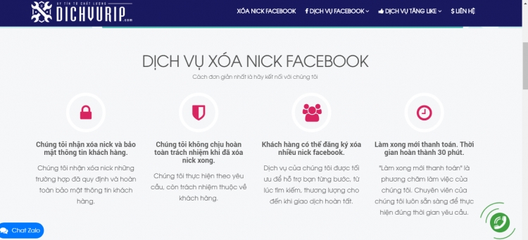 tran lan dich vu rip nick facebook nguoi dung hoang mang