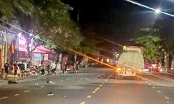 bac ninh xe may va cham voi xe dau keo 2 nguoi tu vong