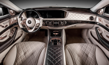 Xe sang Mercedes-Maybach độ nội thất dát vàng