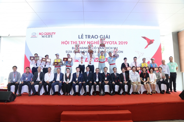toyota viet nam to chuc vong chung ket hoi thi tay nghe toyota 2019 tai hai phong