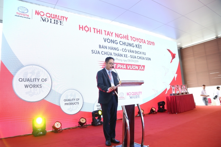 toyota viet nam to chuc vong chung ket hoi thi tay nghe toyota 2019 tai hai phong