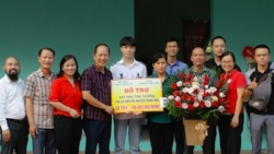 clb bao chi bac giang tai ha noi trao nha nhan ai tai huyen tan yen