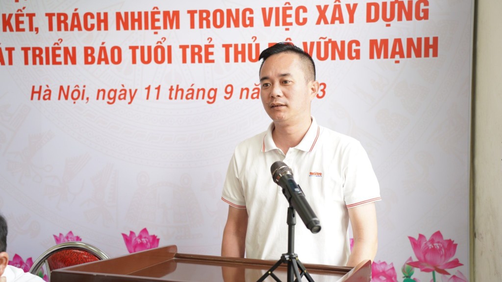 Tiên phong, gương mẫu, đoàn kết, trách nhiệm để phát triển vững mạnh Báo Tuổi trẻ Thủ đô