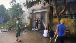 Bắc Giang: Cháy xưởng may tại Yên Thế