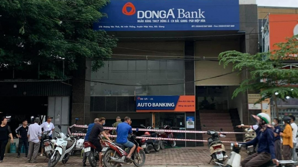 Bắc Giang: Bảo vệ chết trong ngân hàng Đông Á Bank