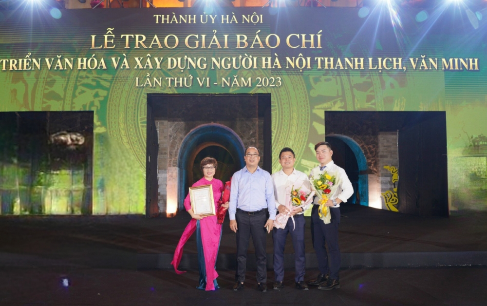 Báo Tuổi trẻ Thủ đô giành 2 giải báo chí về văn hóa người Hà Nội
