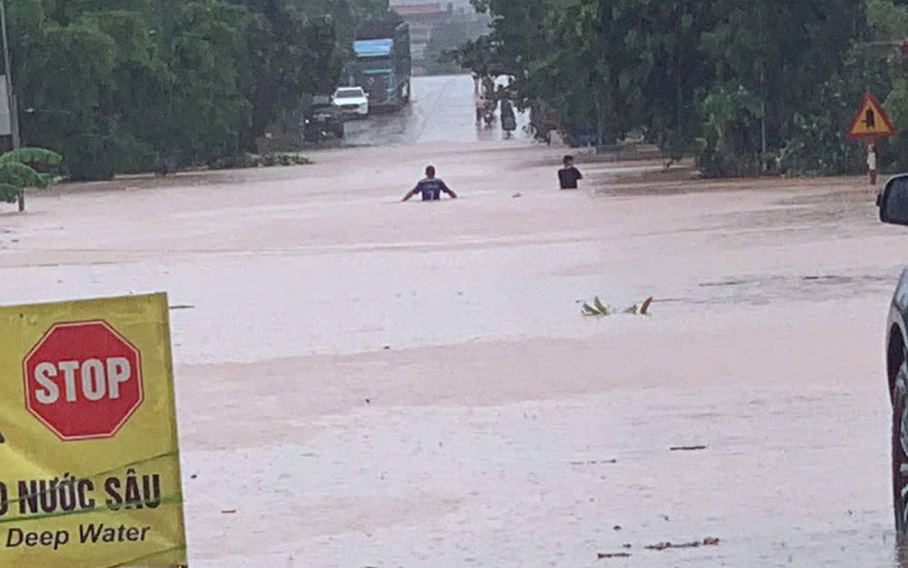 Bắc Giang: Nhiều đoạn trên quốc lộ 31 và một số đường tỉnh bị ngập, chia cắt giao thông