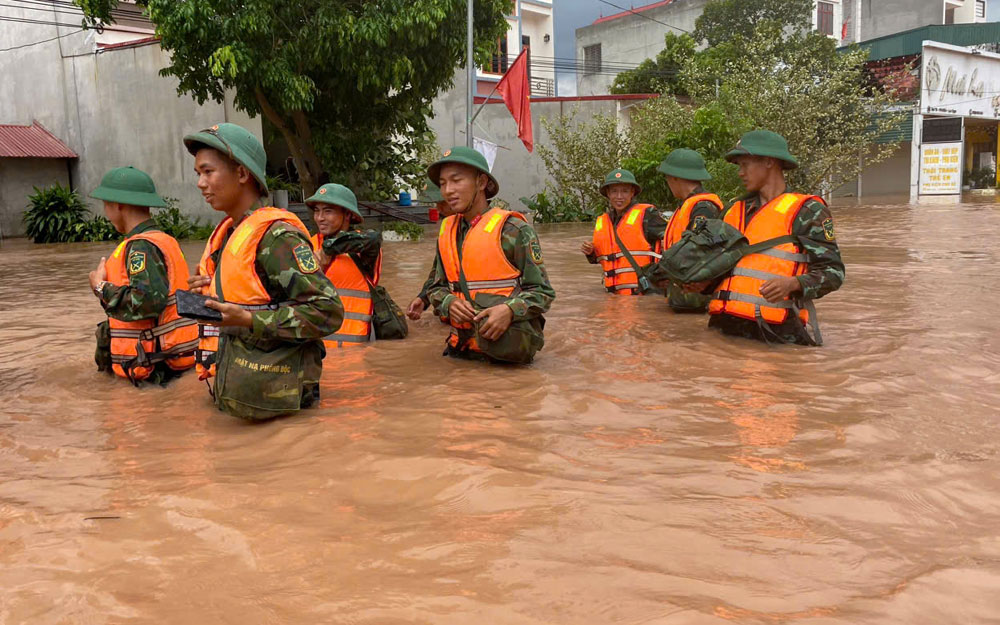 Bắc Giang: Nhiều đoạn trên quốc lộ 31 và một số đường tỉnh bị ngập, chia cắt giao thông