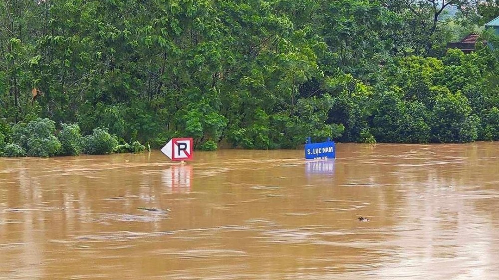 Lũ trên sông Thương, sông Lục Nam vượt báo động 3