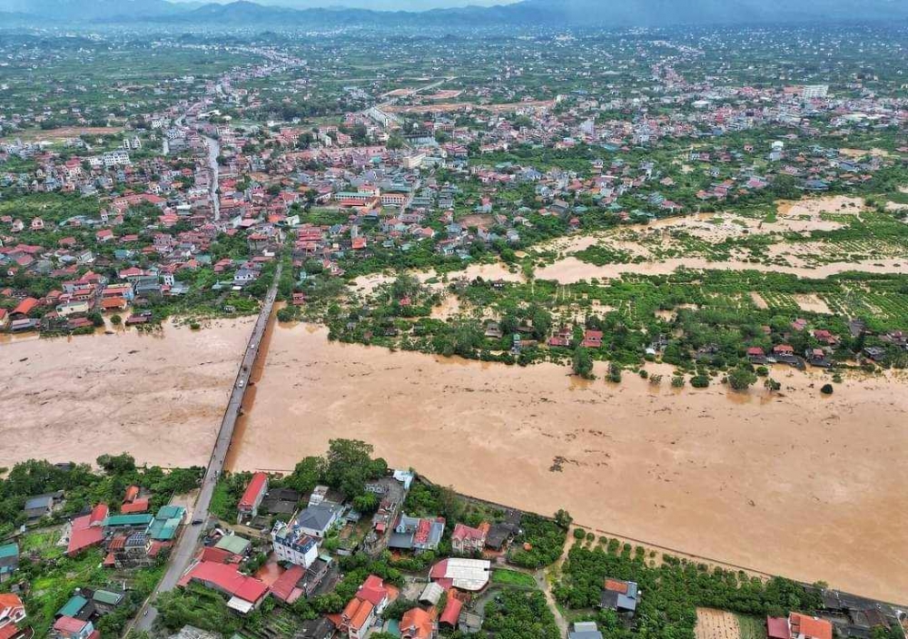 Phát lệnh báo động lũ trên sông Thương và sông Lục Nam