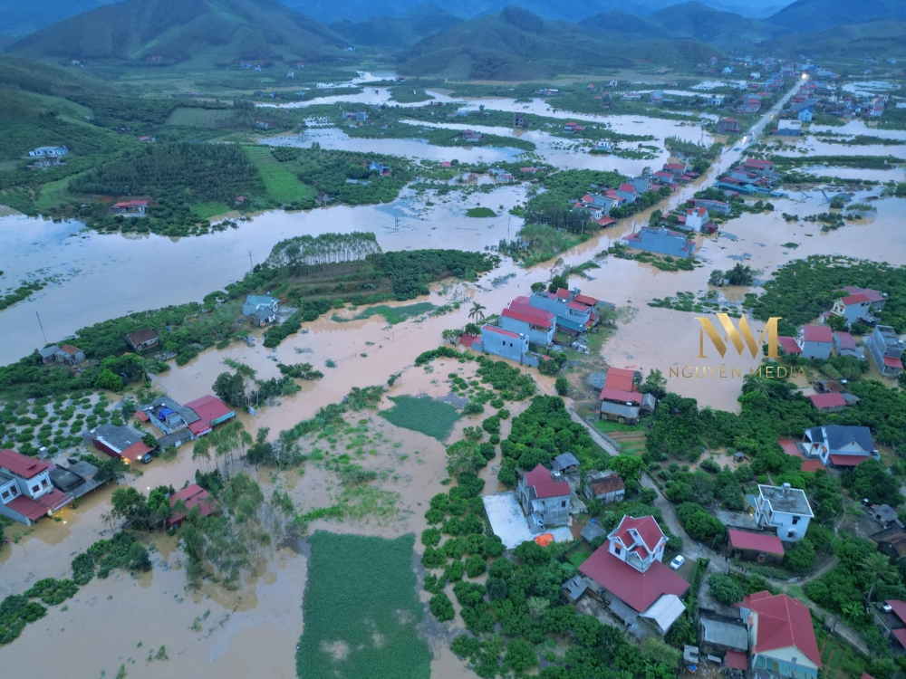 Cận cảnh lũ lụt lịch sử tại tỉnh Bắc Giang