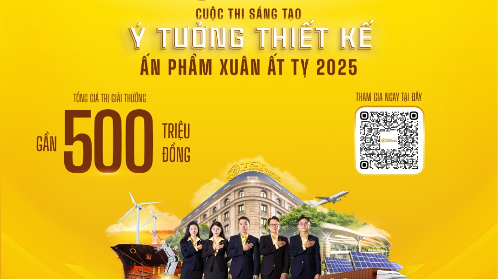 tt group phat dong cuoc thi sang tao y tuong thiet ke an pham xuan at ty 2025