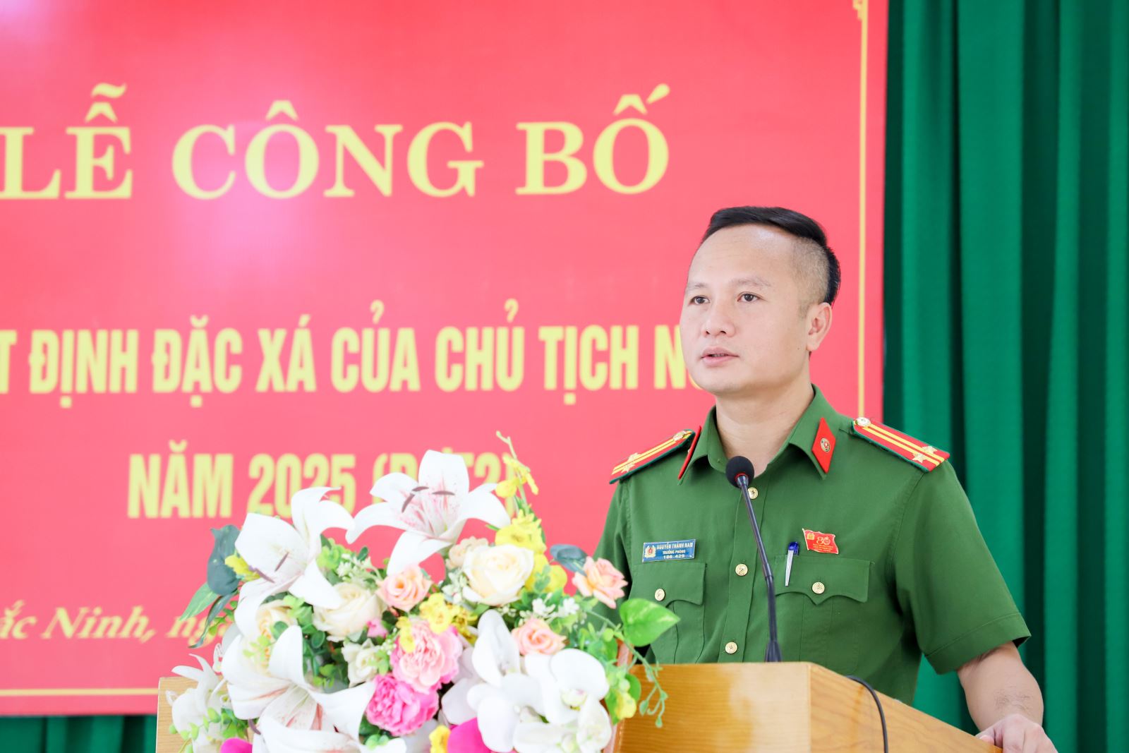 Bắc Ninh công bố Quyết định đặc xá của Chủ tịch nước cho 56 phạm nhân