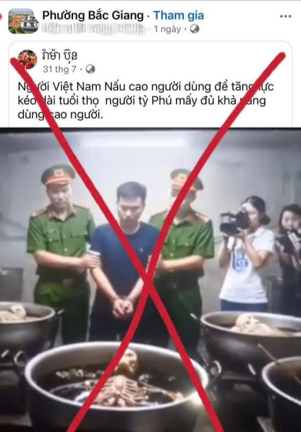 Công an Bắc Ninh: Xử lý trường hợp chia sẻ video sai sự thật về 