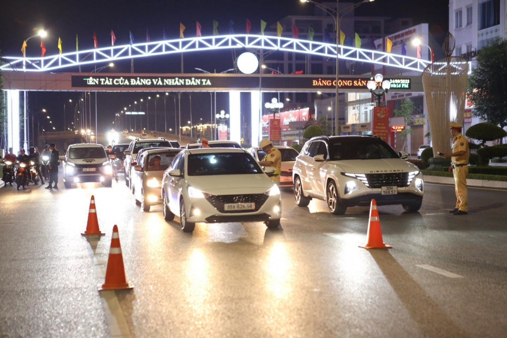 Bắc Giang: Phát hiện, xử lý 30 cán bộ, đảng viên vi phạm nồng độ cồn khi tham gia giao thông