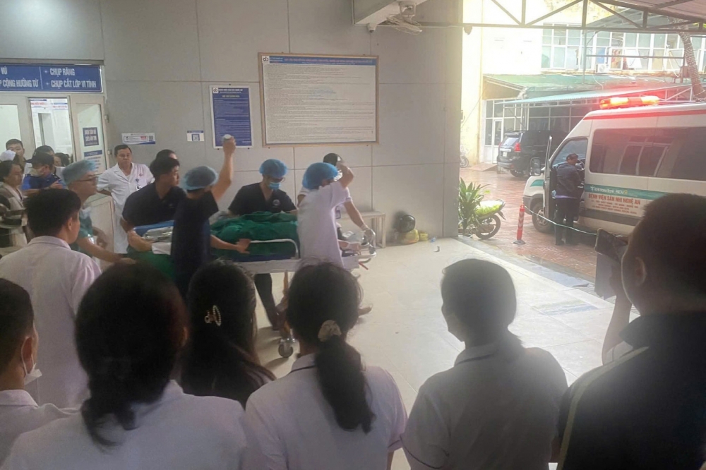 Nghệ An: Bắt giữ đối tượng đâm 7 người bị thương tại Bệnh viện Sản-Nhi