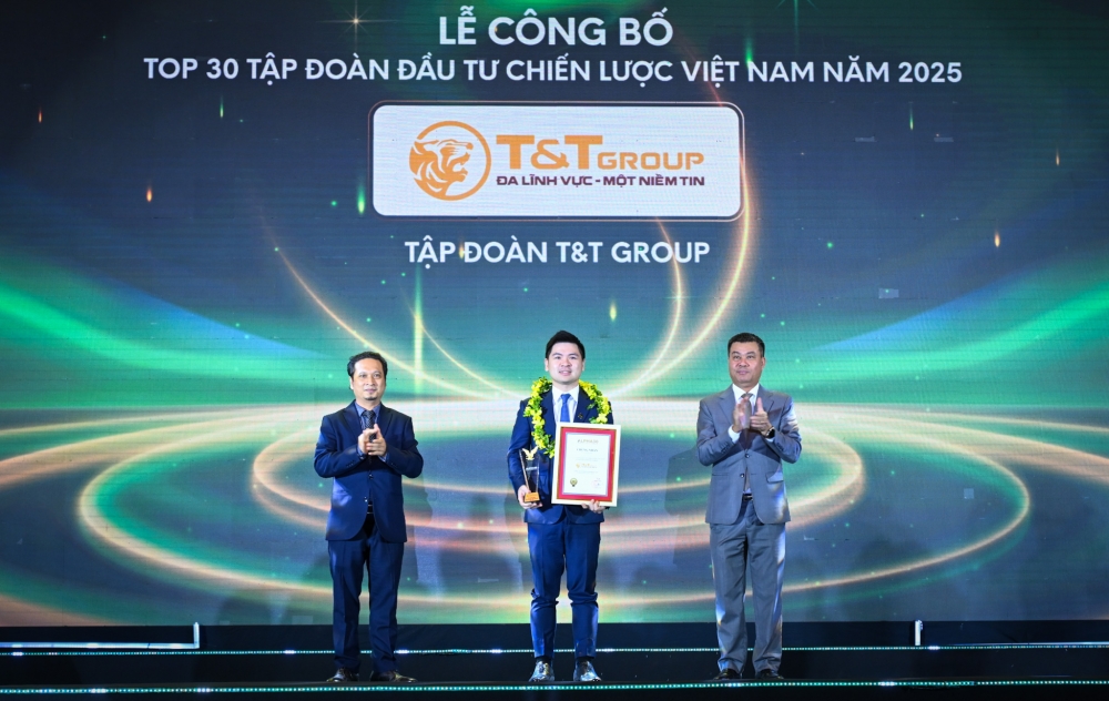 T&T Group được vinh danh Top 30 Tập đoàn đầu tư chiến lược Việt Nam (ALPHA30): Dấu ấn hệ sinh thái đa ngành bền vững T&T Group được vinh danh Top 30 Tập đoàn đầu tư chiến lược Việt Nam (ALPHA30): Dấu ấn hệ sinh thái đa ngành bền vững