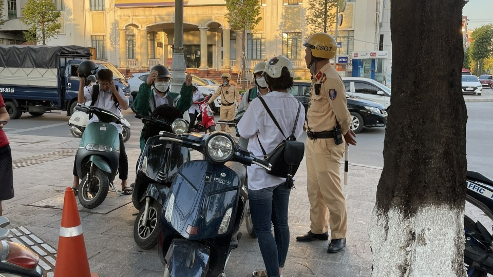 Bắc Giang: Ngày đầu ra quân sau tuyên truyền, xử lý 20 trường hợp thanh thiếu niên, học sinh vi phạm