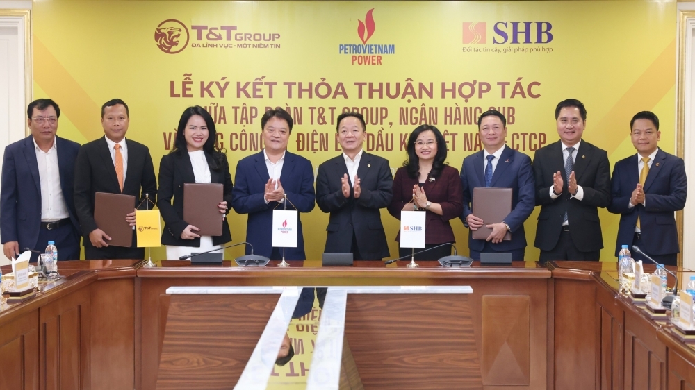 T&T Group, SHB và PV Power ký kết thỏa thuận hợp tác toàn diện