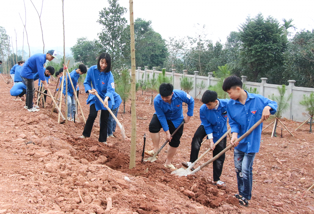 Tuổi trẻ Bắc Giang chung tay bảo vệ môi trường, xây dựng nông thôn mới