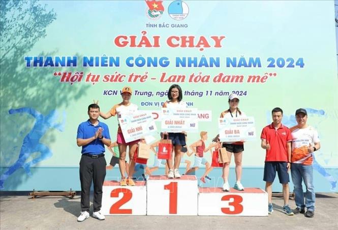 Bắc Giang: Lần đầu tiên tổ chức Giải chạy thanh niên công nhân