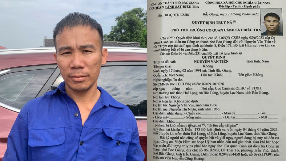 bac ninh bat giu doi tuong truy na dac biet nguy hiem