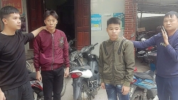 bac ninh bat giu 2 thieu nien dung dinh ba cuop xe may tren cao toc