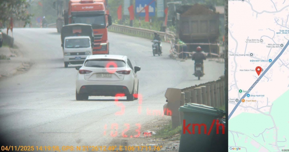 Bắc Ninh: Danh sách 395 trường hợp dính phạt nguội từ 2/11 đến 9/11