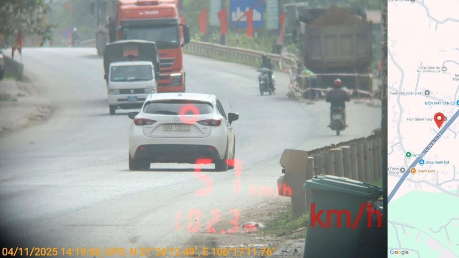 Bắc Ninh: Danh sách 395 trường hợp dính phạt nguội từ 2/11 đến 9/11