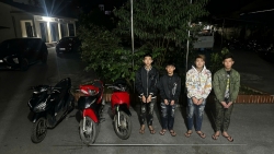 bac ninh lam ro nhom thieu nien dung tuyp sat gan dinh ba cuop xe may trong dem