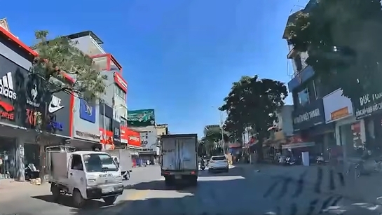 bac ninh xu ly tai xe xe tai vi pham vach ke duong tren tuyen tran phu