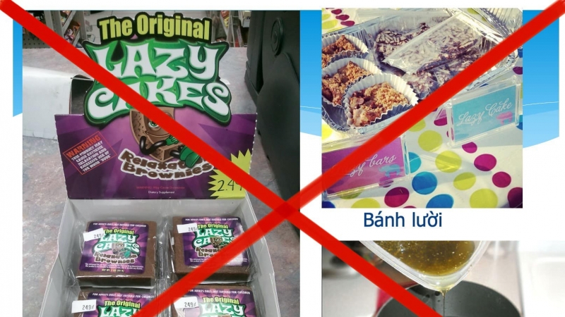 Cảnh báo: Lazy Cakes- ma túy mới núp bóng thực phẩm “bánh lười” đầy nguy hại